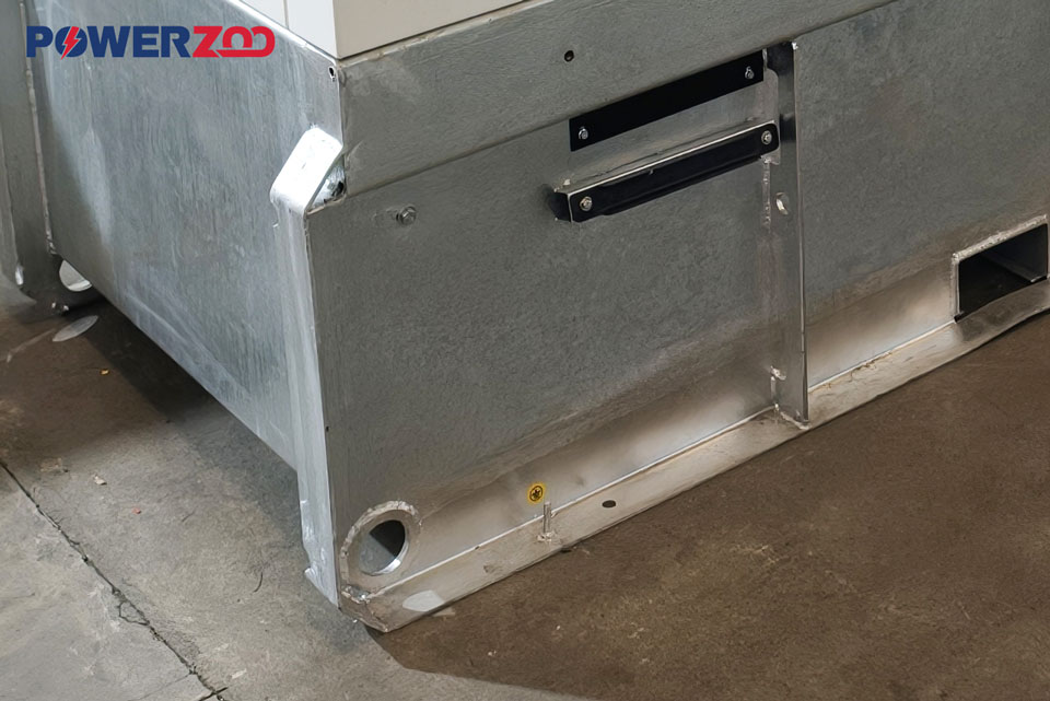 Hot-dip galvanized diesel generator 03.jpg